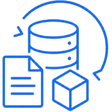 Asset data, QA and digital handover icon